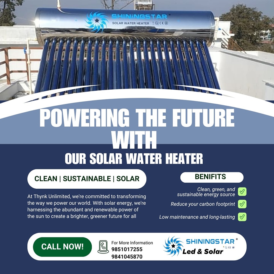 Complete Commercial & Residential Solar Water Heating and LED Lighting Systems